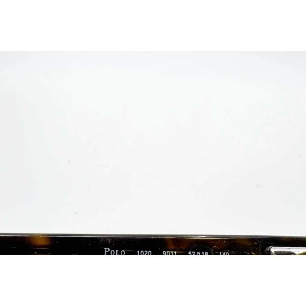 Polo Ralph Lauren Eyeglasses Frames Brown Tortoise Rectangular 52-18-140 1020